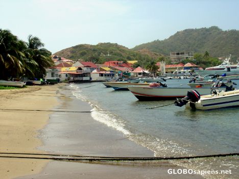 Postcard Anse Fond-Curé