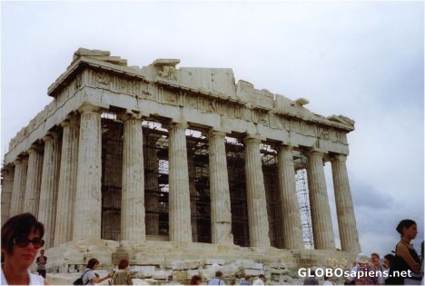Postcard The Parthenon