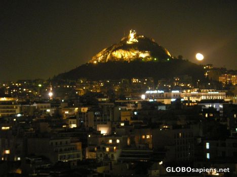Postcard Athens by night, again!
