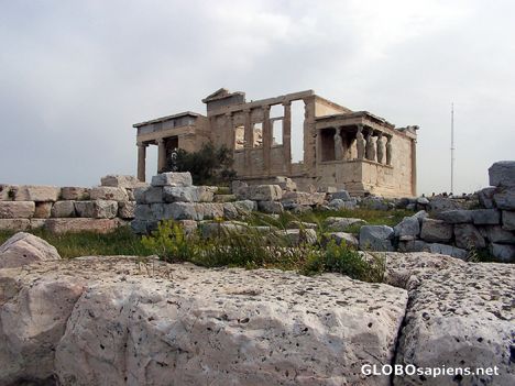 Postcard The Erechteion