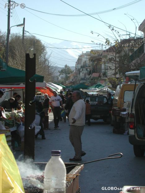 Postcard Market day in Chania