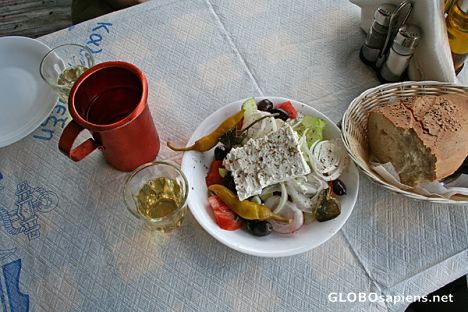 Postcard Greek Salad
