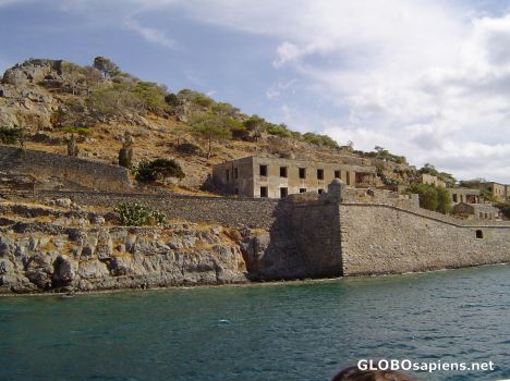 Postcard Spinalonga Island