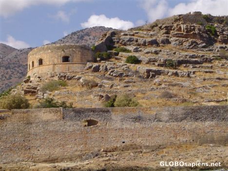 Postcard Greece - Spinalonga Island