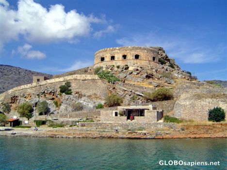 Postcard Greece - Spinalonga Island