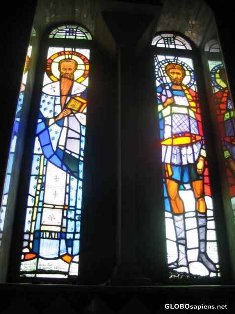 Postcard Window icons of St. Lidia Baptistery