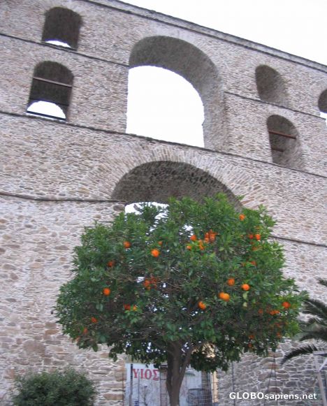 Postcard Kamares aqueduct