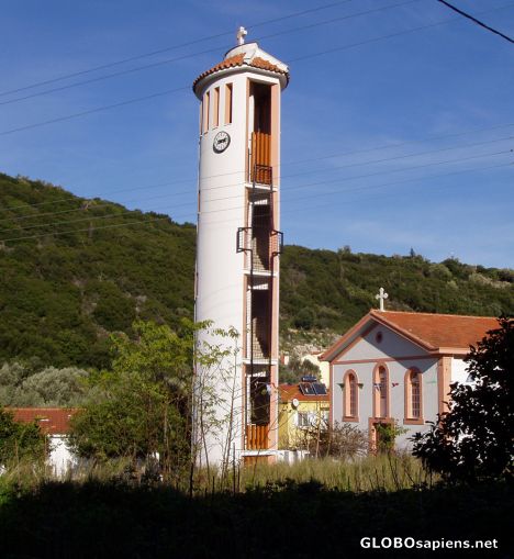 Postcard Church of Kioni-Ithaca