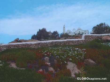 Postcard Church in Mykonos