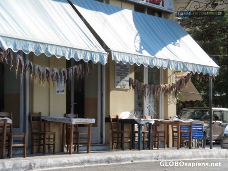 Postcard beachfront restaurant