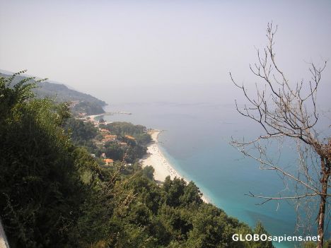 Postcard Pilion-Chorefto-Central Greece