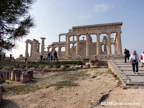 Postcard Temple of Aphaea