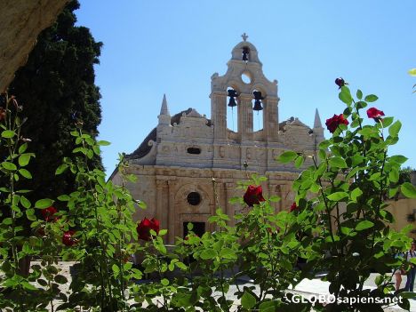 Postcard The monastery of Arkadi