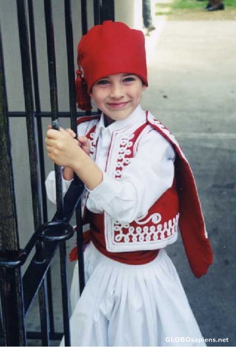Young Dancer in Costume