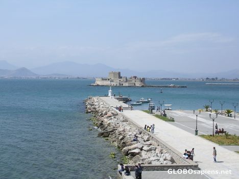Postcard Nafplion in Greece