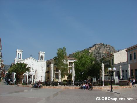 Postcard The city Nafplion