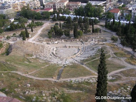 Postcard Theatre of Dionysus