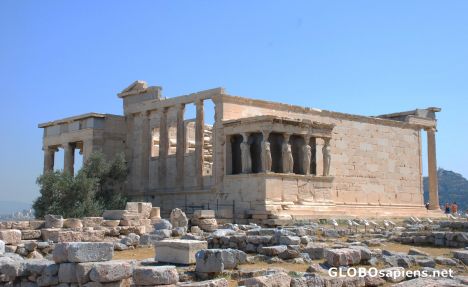 Postcard Erectheion