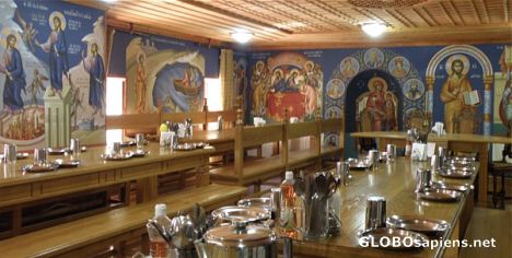 Postcard Ornate refectory