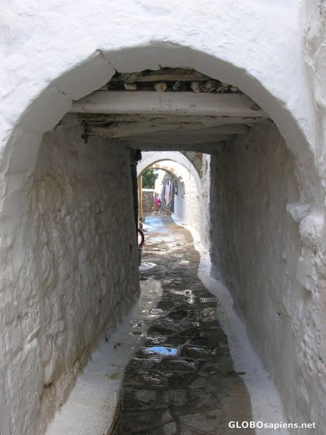 Postcard I almost got lost in Chora