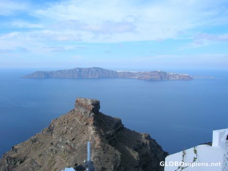 Postcard Beauty across the sea