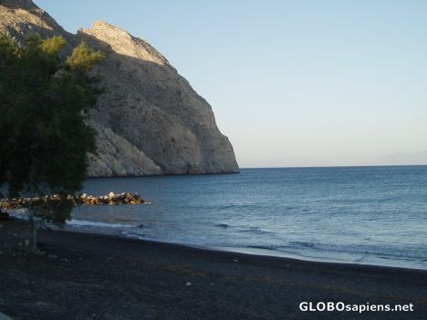 Postcard Perissa Beach