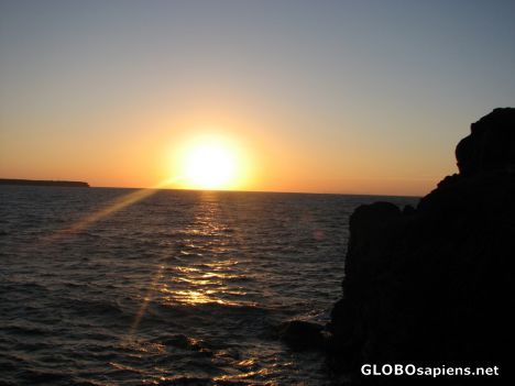 Postcard Oia Sunset