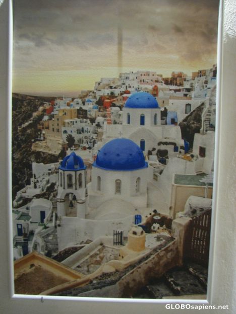 Postcard The Iconic Church Painting