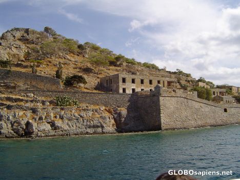 Postcard Greece - Spinalonga Island