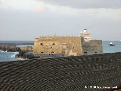 Postcard Heraklion Koules