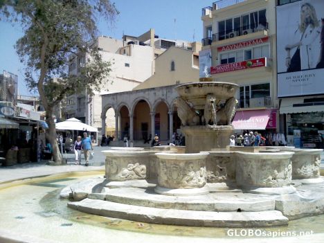 Postcard Heraklion inner city