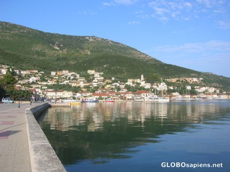 View of Vathi village