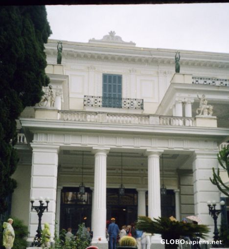 Postcard Achilleion Palace in Corfu