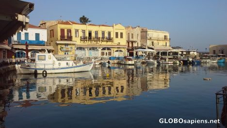 Postcard Venetian port