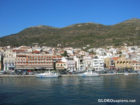 Marine boats in Samos