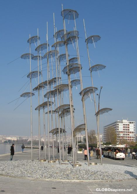 Postcard Umbrellas