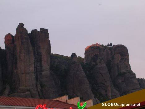 Postcard Meteora in Greece