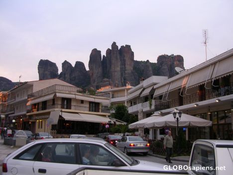 Postcard Meteora in Greece