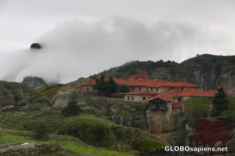 Postcard eye level to Agios Triada