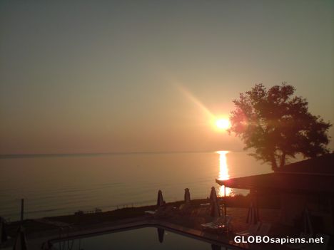Postcard Sun Set