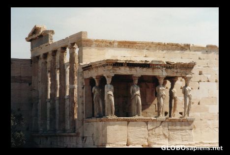 Postcard The Erechtheion