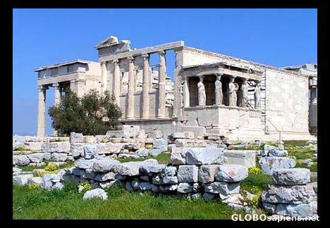 Postcard The Erechtheion
