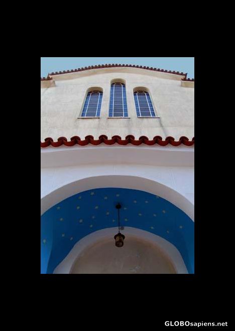 Postcard Greek Church