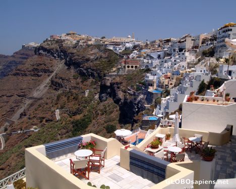 Postcard Fira