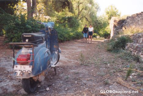 Postcard Piaggio