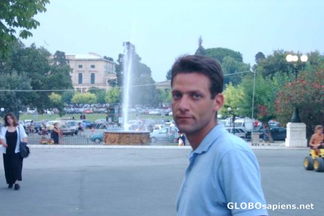Postcard Me in Corfu Island