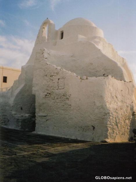 Postcard Church in Chora