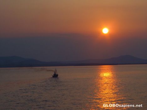 Postcard Sunset in Mykonos