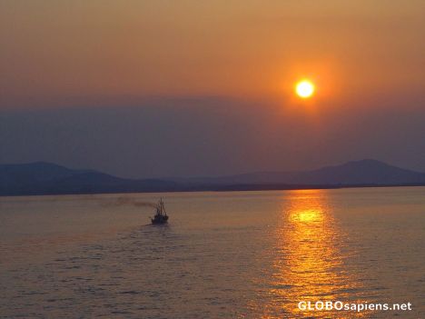 Postcard Sunset in Mykonos