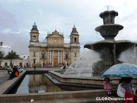 Postcard Parque Central and Catedral Metropolitana #2